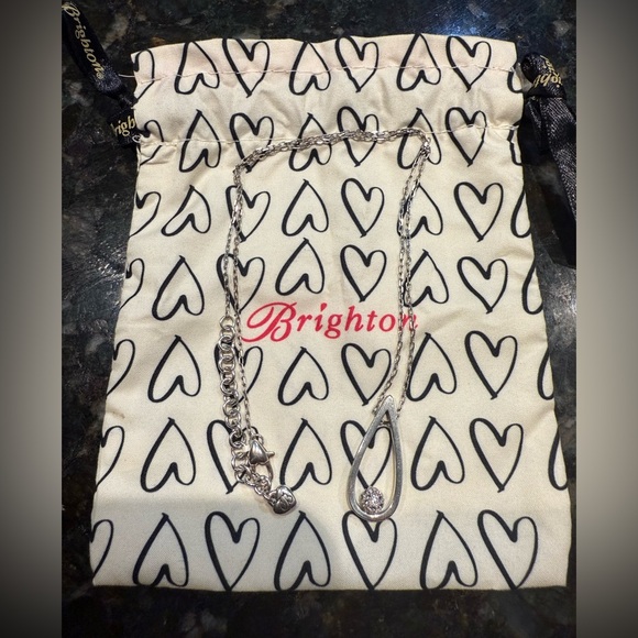 Brighton Handbags - Brighton Chara Crystal‎ Silver Pendant Necklace